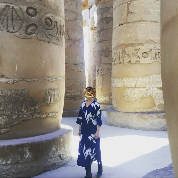 BOGO:pattern maxi dress - Picture 3 of 5